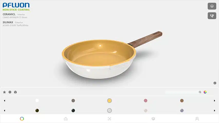 Web3D电子色卡展示