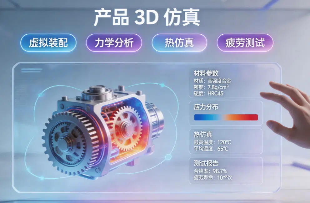产品 3D 仿真落地避坑指南：选对服务商，避免投入打水漂